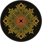 Chair Mat for Hardwood Floor Anti-Slip Floor Protector Round Gaming Computer - Image 2