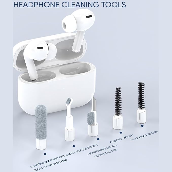 Multifunctional Electronic Cleaning Kit, Keyboard Brush, Screen Spray Wiper - Image 2