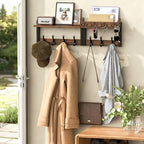 29'' Rustic Coat Rack Wall Mount - Image 2