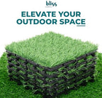 Bliss Outdoors 12 x 12-Inch Artificial Grass Deck Tiles - Image 2