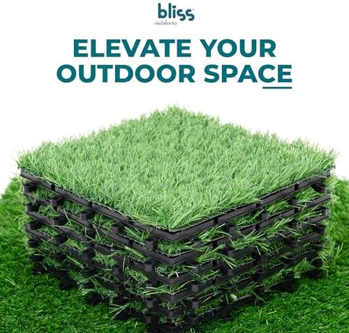 Bliss Outdoors 12 x 12-Inch Artificial Grass Deck Tiles - Image 2