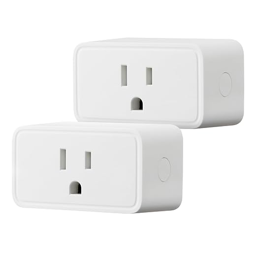 Amazon Basics Smart Plug with Timer Function, Voice Control, WiFi Outlet by AmazonBasics