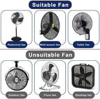 Industrial Heavy Duty Waterproof & Dustproof Fan Cover - Image 6