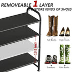 INGIORDAR 4 Tier Long Shoe Rack Organizer - Image 5