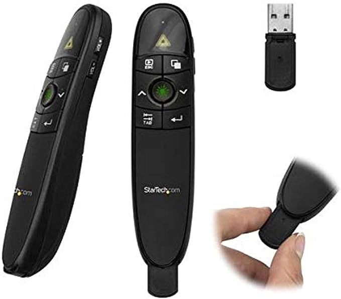 StarTech.com Wireless Presentation Remote - 90 ft. - USB Presentation Clicker by StarTech