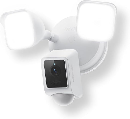 WYZE Floodlight Camera v2, Security Camera Outdoor, 2K HD by WYZE