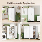 Letaya 71" H Metal Storage Cabinet - Image 4