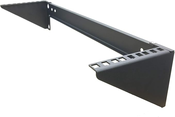 JINGCHENGMEI 3U Vertical Wall Mount Patch Panel Bracket -Steel Networking by JINGCHENGMEI