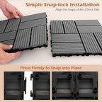 GIANTEX 18 PCS Interlocking Deck Tiles - Image 4