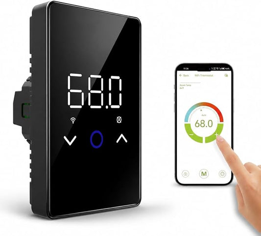 MAXKOSKO 1PC WiFi Smart Thermostat by MAXKOSKO