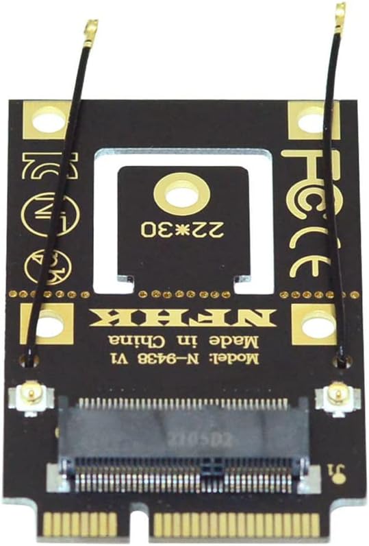 NGFF M.2 Key-A to Mini PCI-E PCI Express Converter Adapter by NFHK