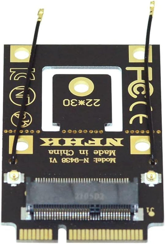 NGFF M.2 Key-A to Mini PCI-E PCI Express Converter Adapter by NFHK
