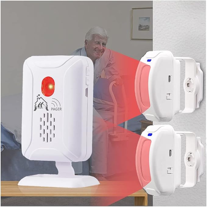 Upgrade Professional Bed Sensor Alarm and Fall Prevention by Nesthao