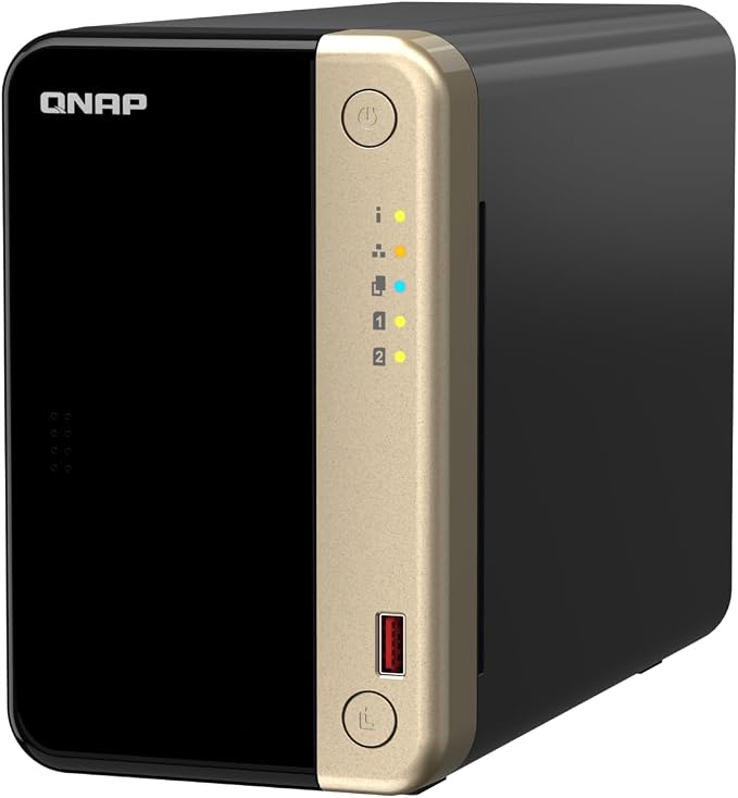 QNAP TS-264-8G-US 2 Bay High-Performance Desktop NAS by QNAP