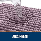 OLANLY Dog Door Mat for Muddy Paws 36x24, Extra Absorbent Chenille Mud Mat - Image 4