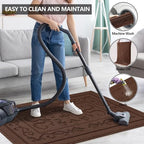 FONEYI Dirt Trapper Door Mat 36" x 60", Non-Slip Washable Doormats - Image 5