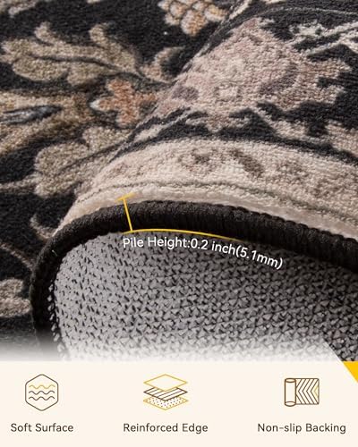 RELEANY Washable Area Rug, Runner 3'x10' - Image 3