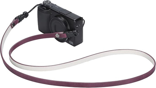 Vintage Minimalist Leather Camera Neck Shoulder Strap by DBZZ