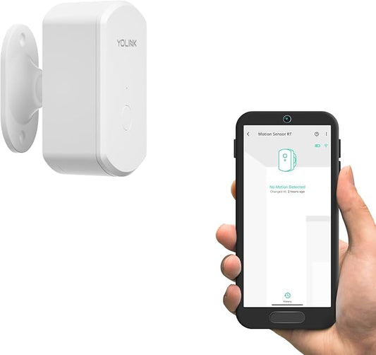 YoLink Indoor Motion Sensor RT, Radar Technology, Long Range, 2-Year Battery by YoLink