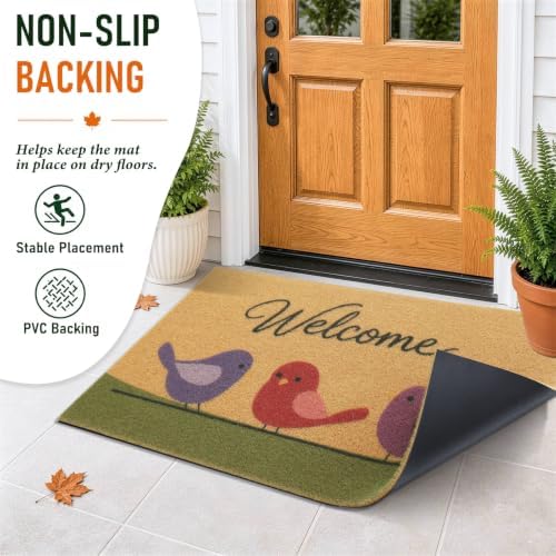 OLANLY Front Door Mat 47x32, Low Profile Doormat - Image 6