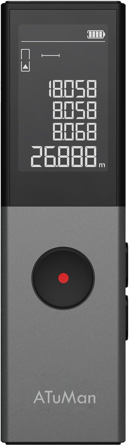 ATuMan Green Laser Distance Meter, 164Ft Laser Measure by ATuManLLC
