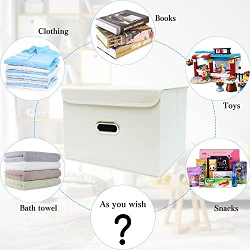 STOREONE Fabric Storage Cube Bins Foldable Organizer Container Collapsible - Image 3