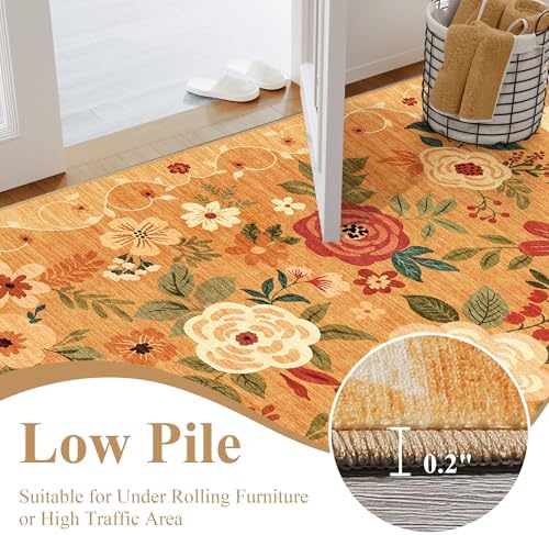 DUKINO 3x8 Kitchen Runner Rug, Washable Rug - Image 7