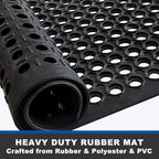 35"X24" Outdoor Rubber Floor Mats Non-Slip Restaurant Mat Commercial Kitchen - Image 4