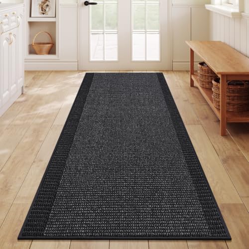 2x6 Hallway Kitchen Runner Rug Non Slip Washable by QiCaiJia