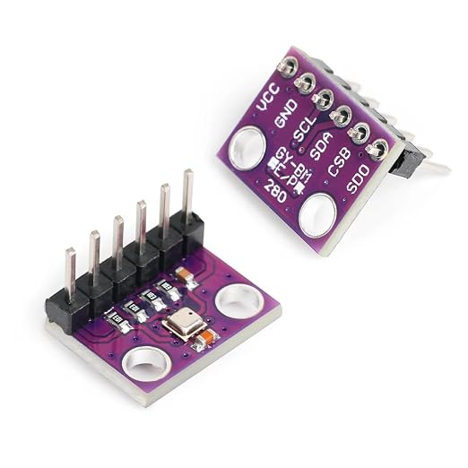 BME280 Sensor Module with Jumper Wires, 3-in-1 Temperature Humidity Barometric - Image 5