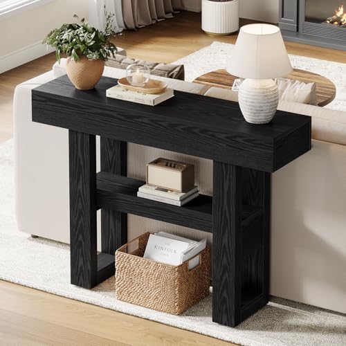 Tribesigns 41.34" Modern Console Table, Sofa Table Behind The Couch - Image 3