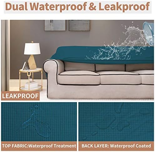 Easy-Going 100% Waterproof Chair Couch Cover, Stretch Jacquard Sofa Cover - Image 3