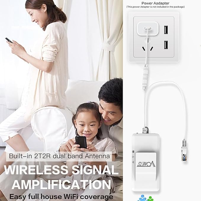 Vonets VAP11AC 2.4G+5G WiFi Bridge/Wireless Repeater/Wired to WiFi Adapter - Image 6