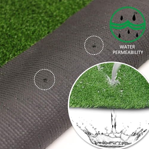 Artificial Grass Rug 8FTx58FT Synthetic Grass Turf Rug Indoor Outdoor Garden - Image 4