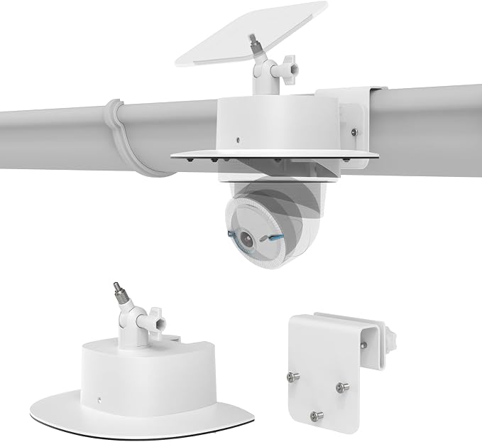 Rain Sun Shield Cover with Adjustable Solar Panel Gutter Mount - Image 9