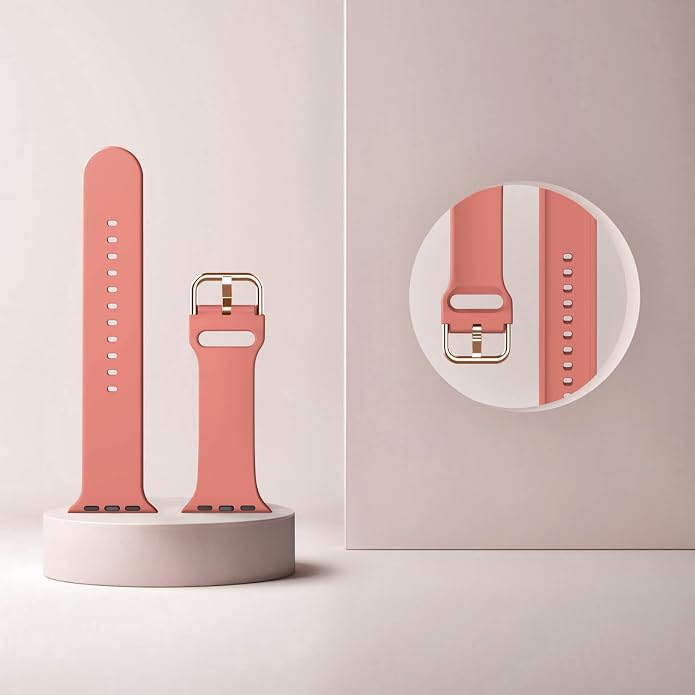Sport Band Compatible with Apple Watch Bands 49mm 46mm 45mm 44mm 42mm 41mm 40mm - Image 4