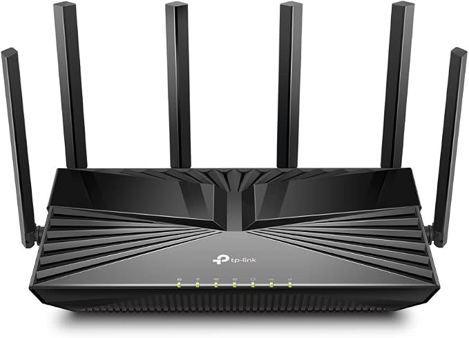 TP-Link AX4400 Mesh Dual Band 6-Stream Router by Amazon+Renewed