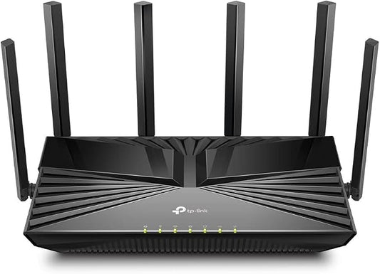 TP-Link AX4400 Mesh Dual Band 6-Stream Router by Amazon+Renewed