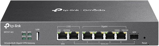 TP-Link ER707-M2 | Omada Multi-Gigabit VPN Router | Dual 2.5Gig WAN Ports | by TP-Link