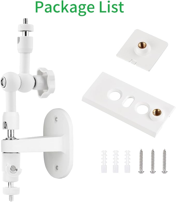 2-in-1 Wall Mount for Ring Solar Panel, Ring Stick Up Cam Battery, Spotlight - Image 7