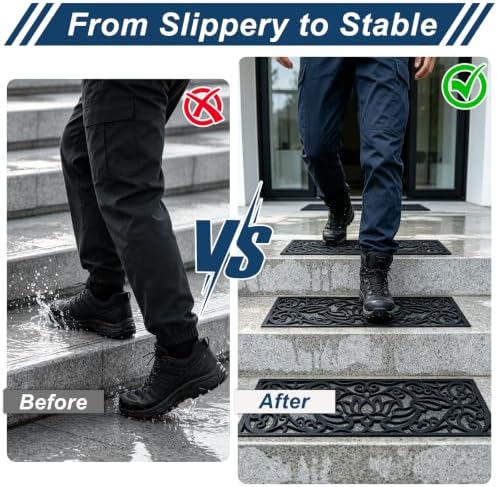 Rubber Stair Treads 29 x 9.5 Inch - Image 4