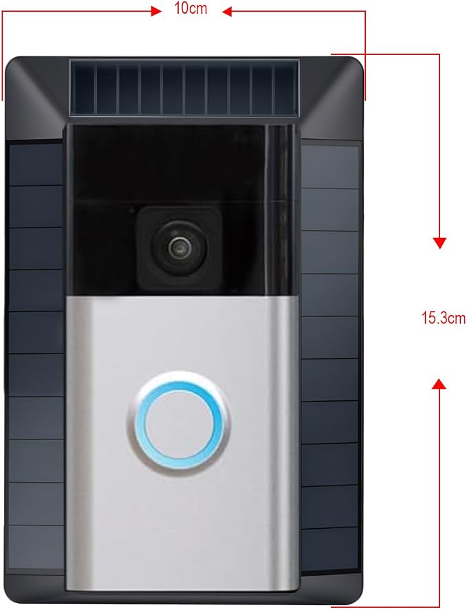 The Fansoun Ring Solar Charger Battery Doorbell Is Only Compatible - Image 4