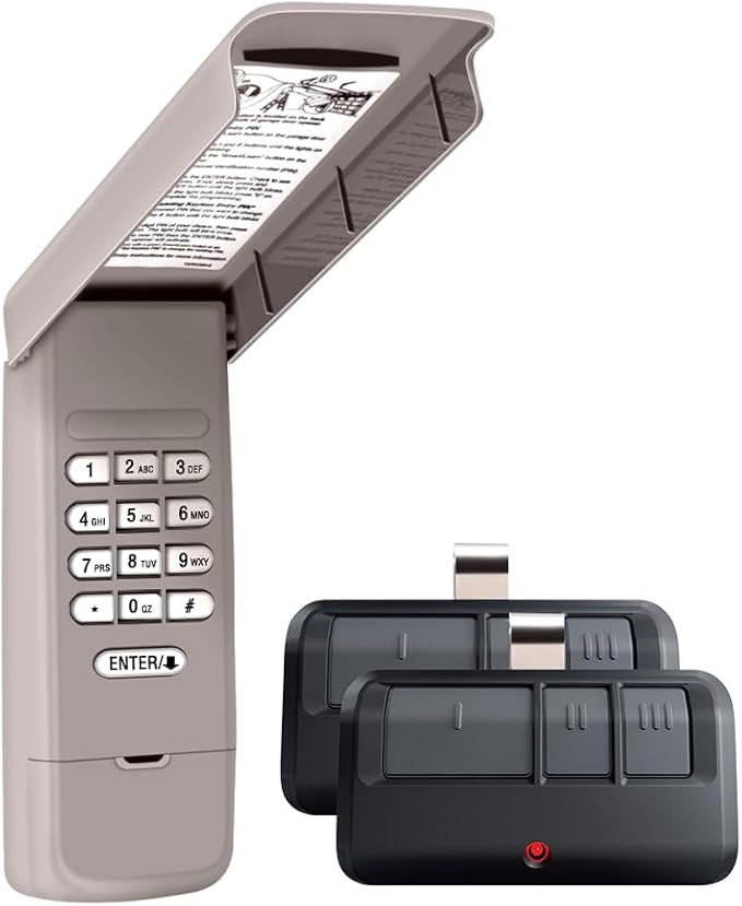 Avisontek for LiftMaster 878Max 893Max Universal Garage Door Opener Keypad by Avisontek