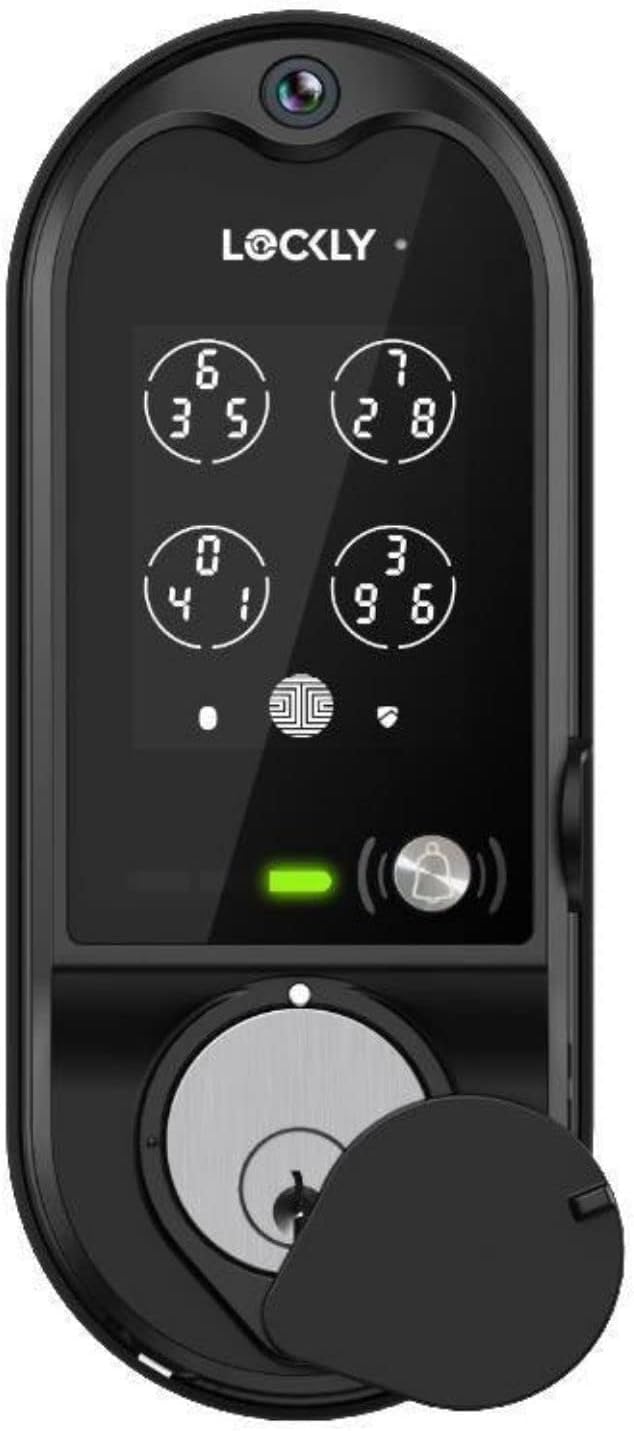 Lockly Vision Smart Lock with HD Video Doorbell, Fingerprint Door Lock - Image 4