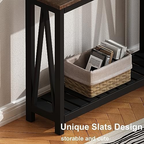 ChooChoo Farmhouse Console Table, Narrow Sofa Table - Image 5