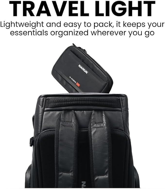 NANUK N-Cubik T1 Camera Bag Insert – Compact Water-Resistant Pouch – Shockproof - Image 4