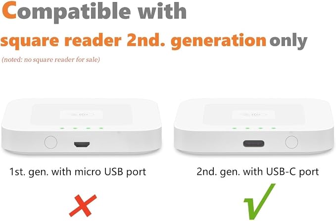 Square Dock for Square Reader 2nd Generation, Holder Stand for Square Card - Image 3