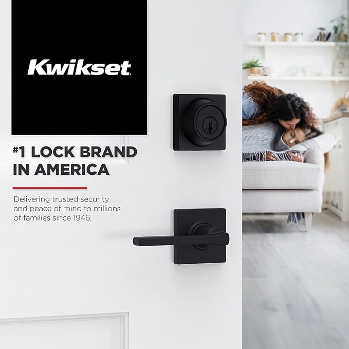 Kwikset Casey Hallway Passage and Bed/Bath Privacy Door Handle 4 Pack, 2 - Image 10