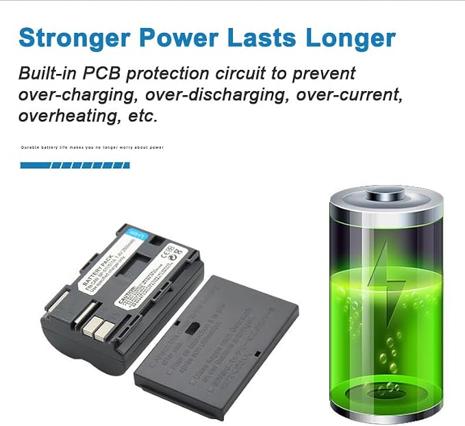 BP511 Camera Battery Multifunctional Charger Set Compatible - Image 6