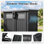Large Outdoor Storage Cabinet 51 Cu Ft - Image 3
